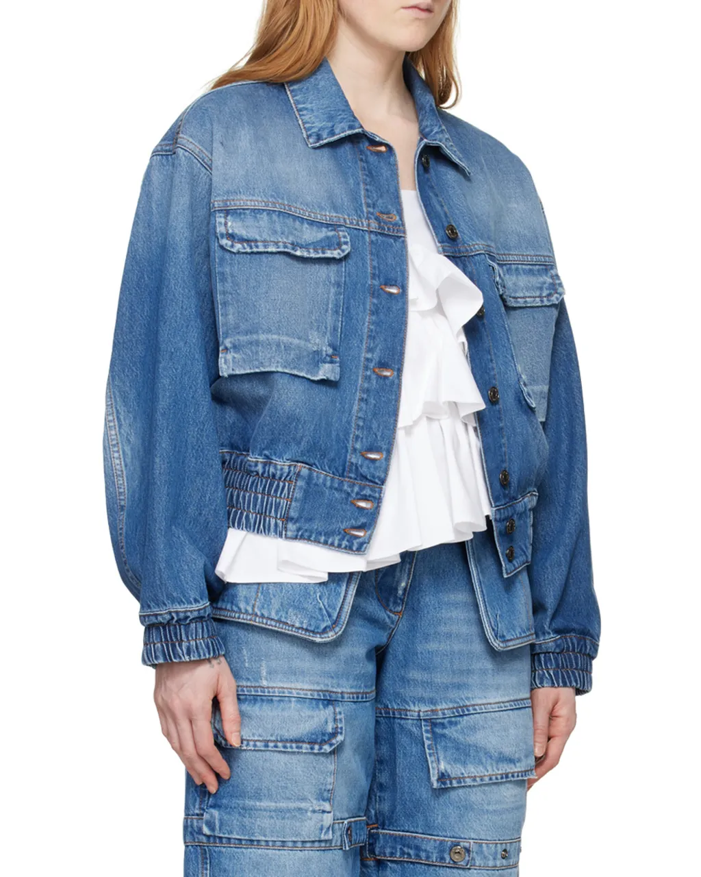Flap Pockets Denim Jacket