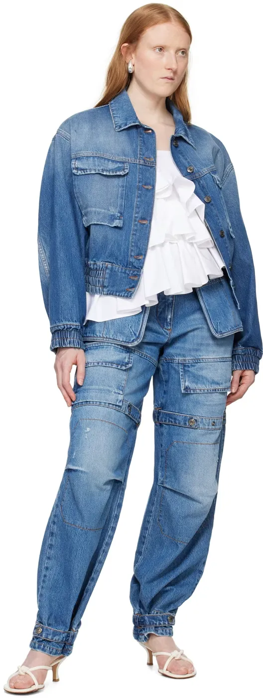Flap Pockets Denim Jacket