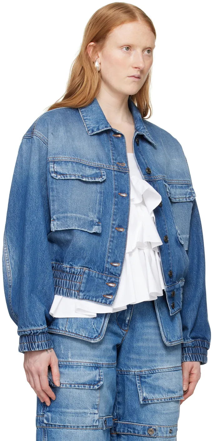 Flap Pockets Denim Jacket