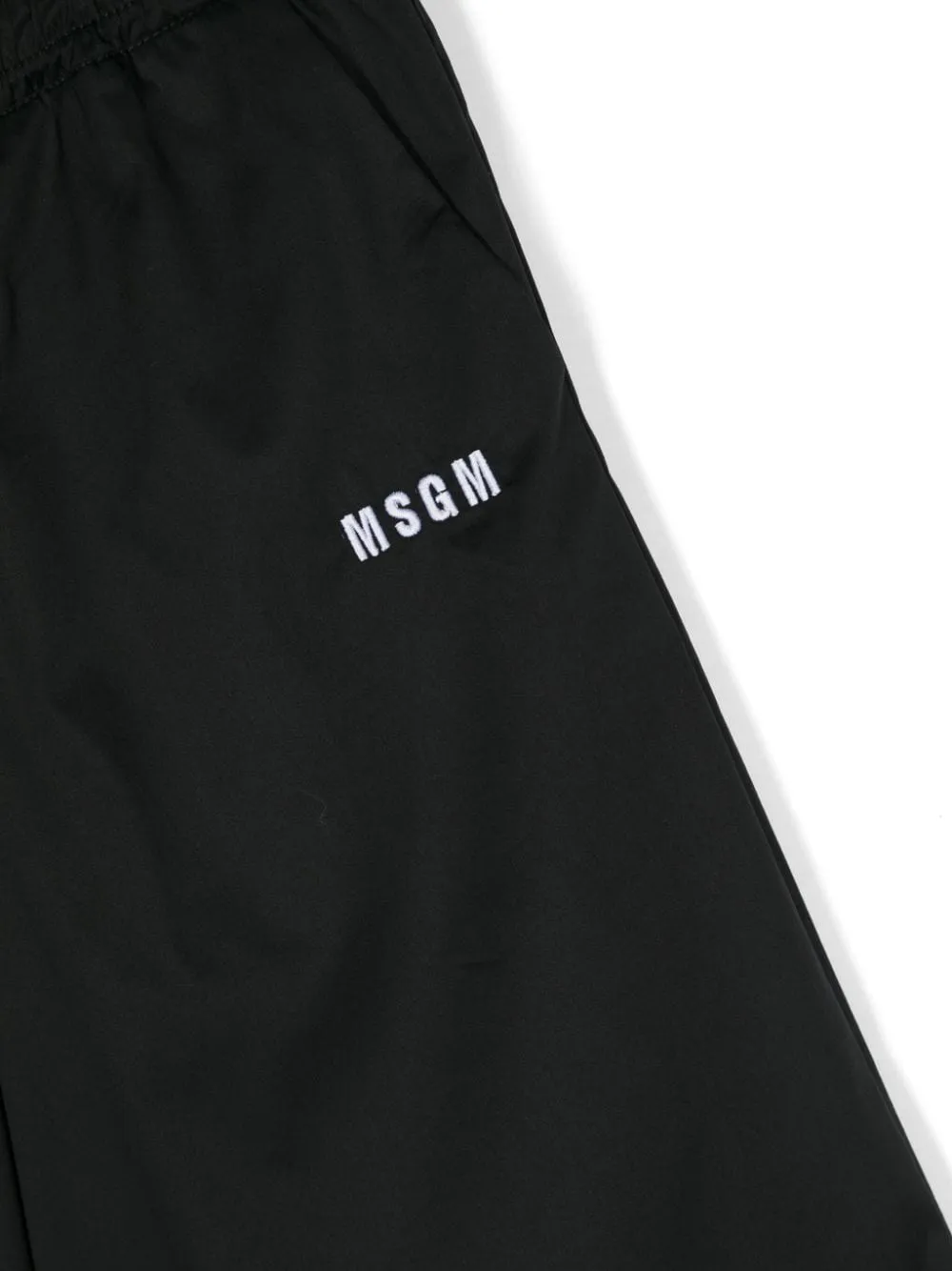Embroidered-Logo Track Trousers