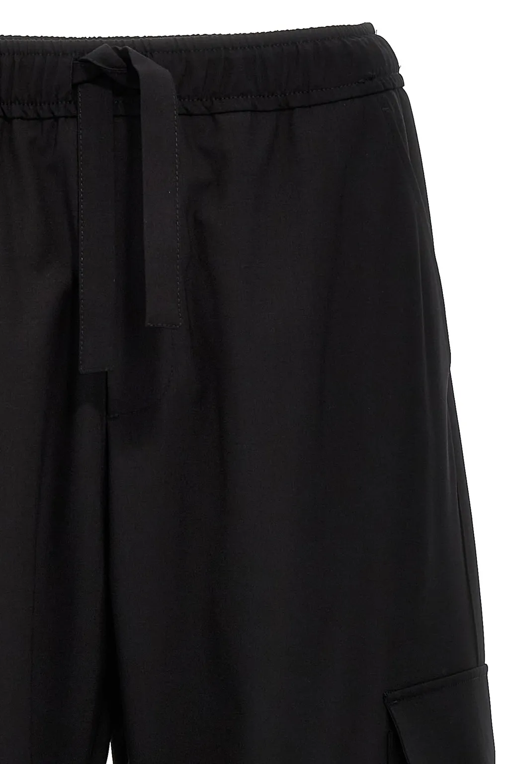 Drawstring Cargo Pants