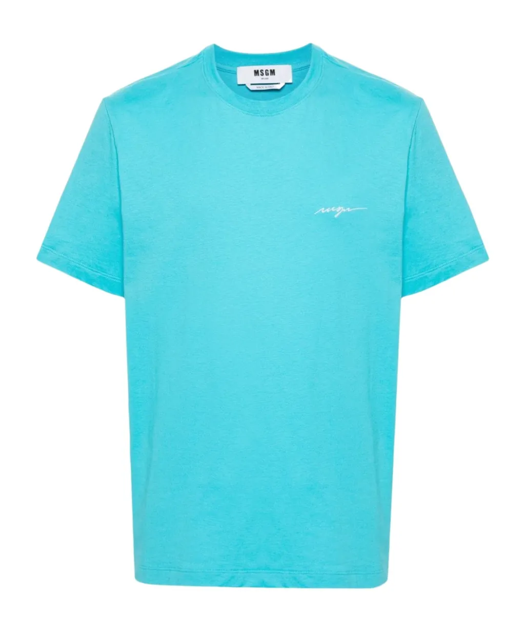 Embroidered-Logo Cotton T-Shirt