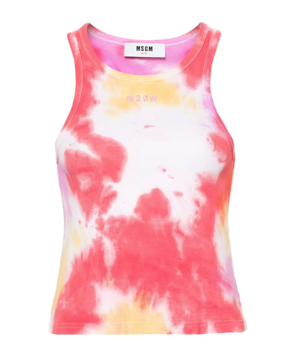 Tie-Dyed Tank Top