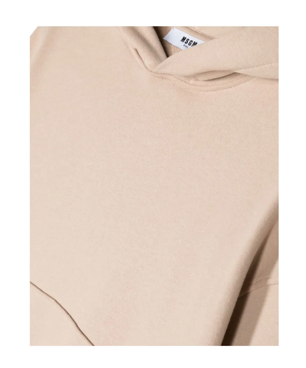 Logo-Print Cotton Hoodie