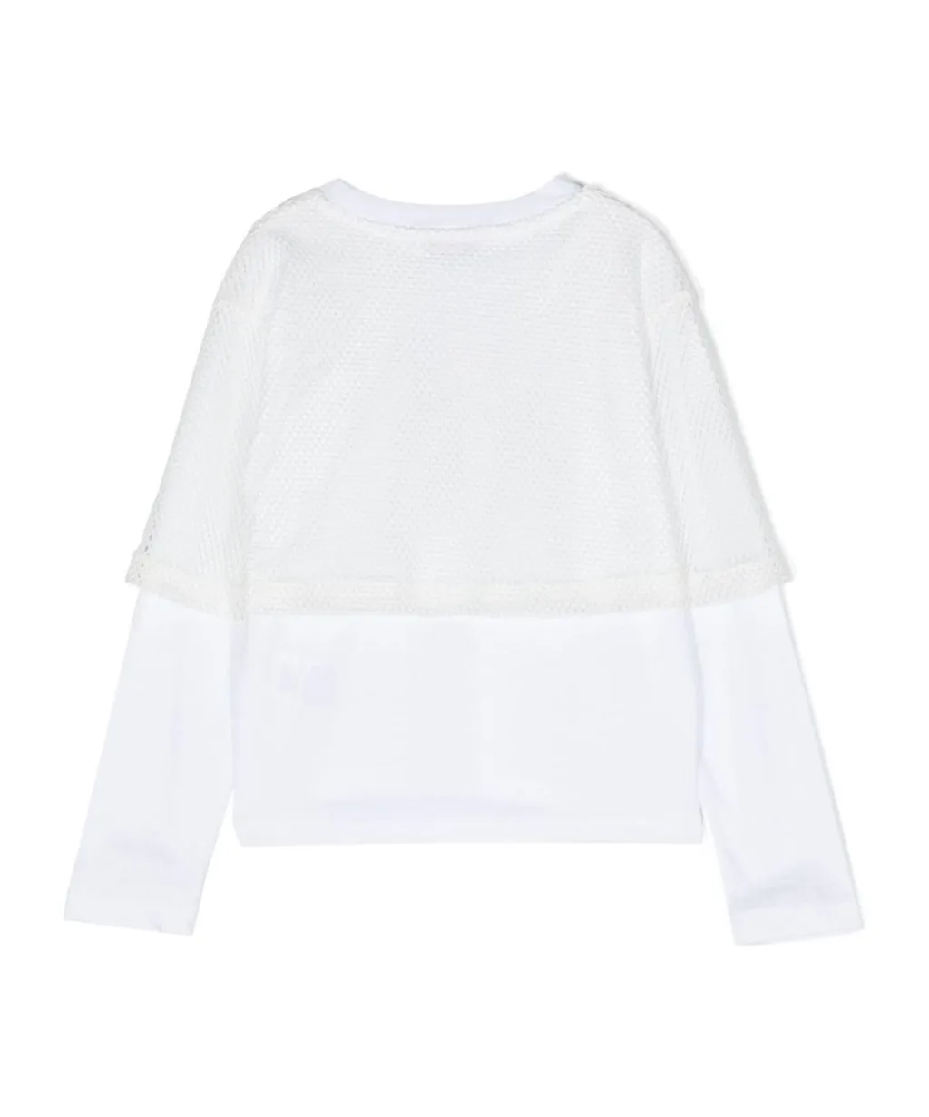 Logo-Printed Layered T-Shirt