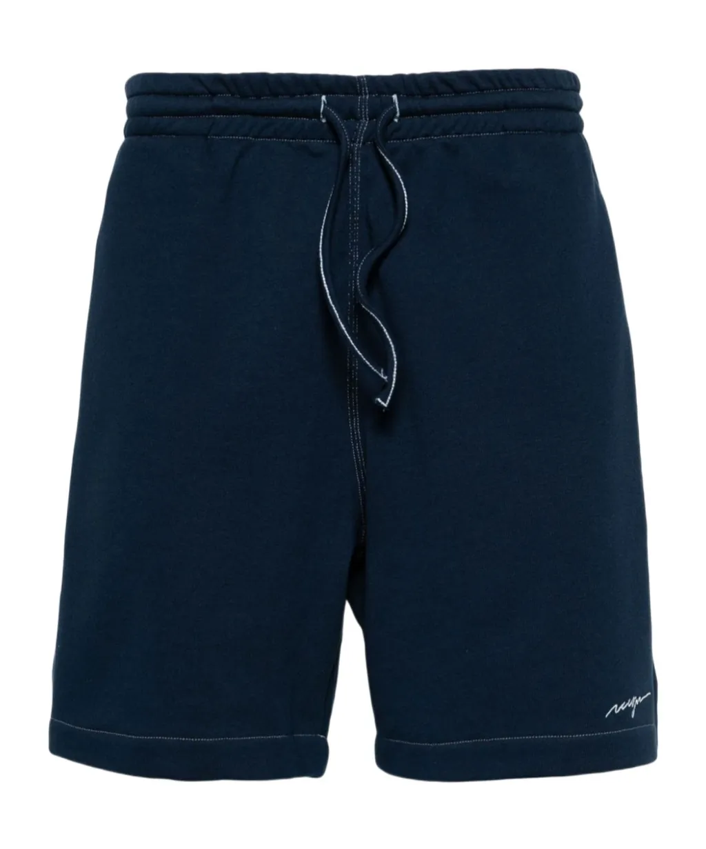 Logo-Embroidered Drawstring Track Shorts