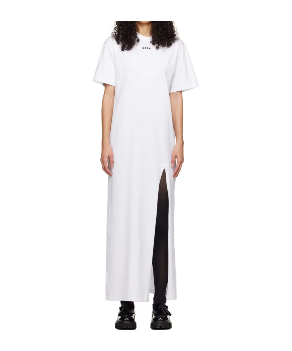 Micro Round-Necked Dress