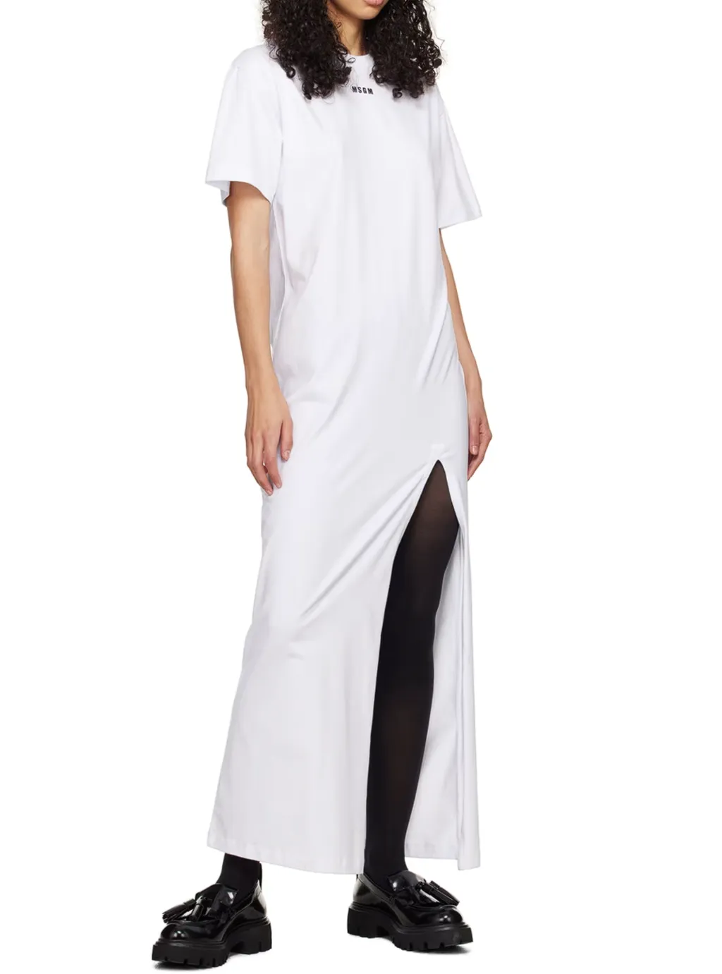 Micro Round-Necked Dress