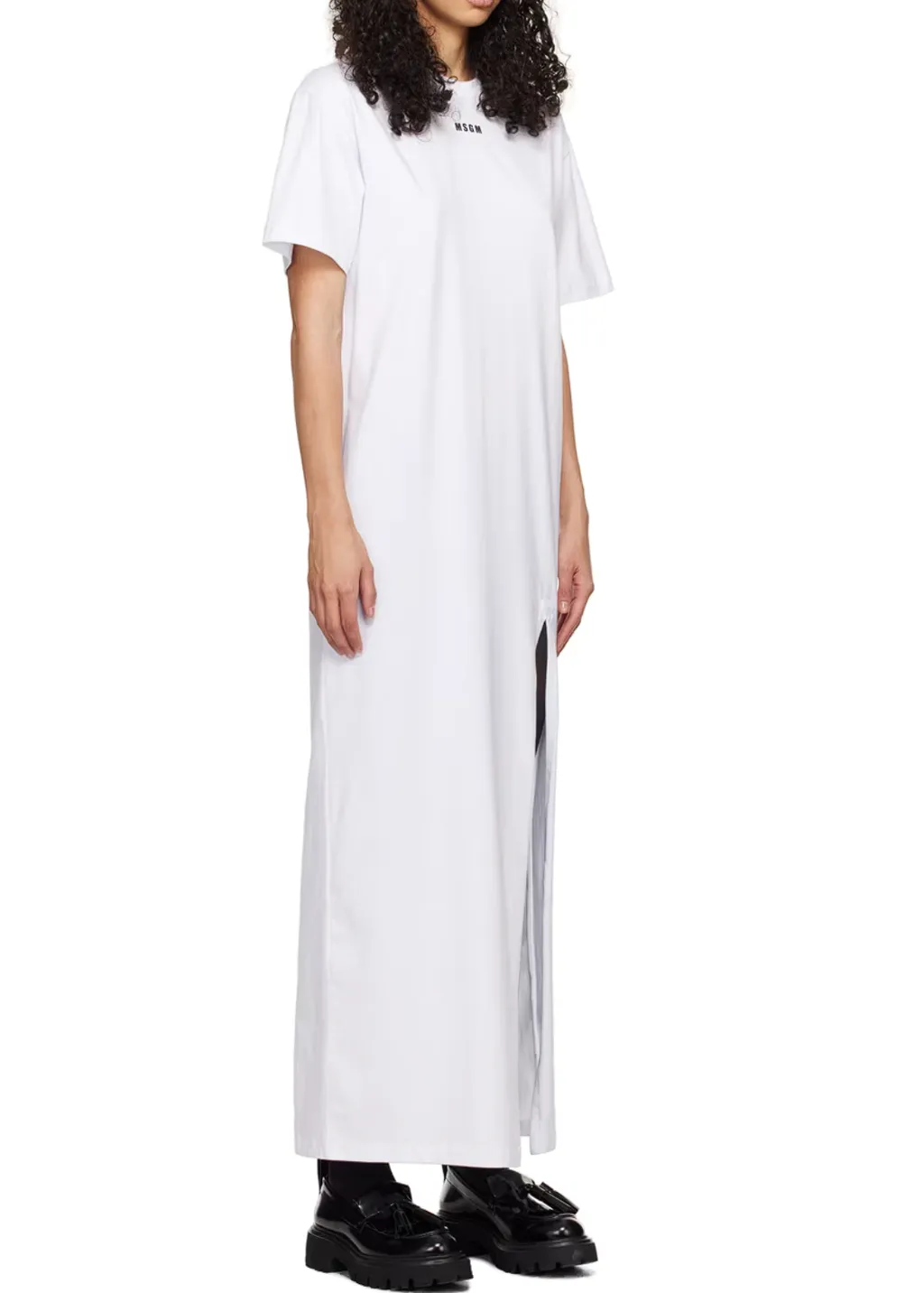 Micro Round-Necked Dress