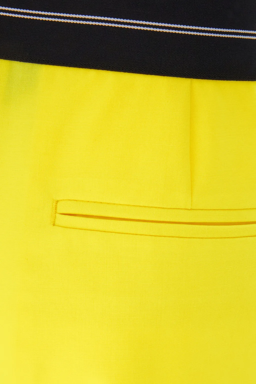 Logo Waistband Tapered Trousers