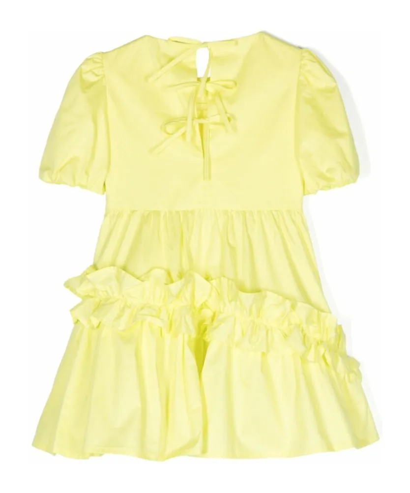 Ruffled Poplin Dress