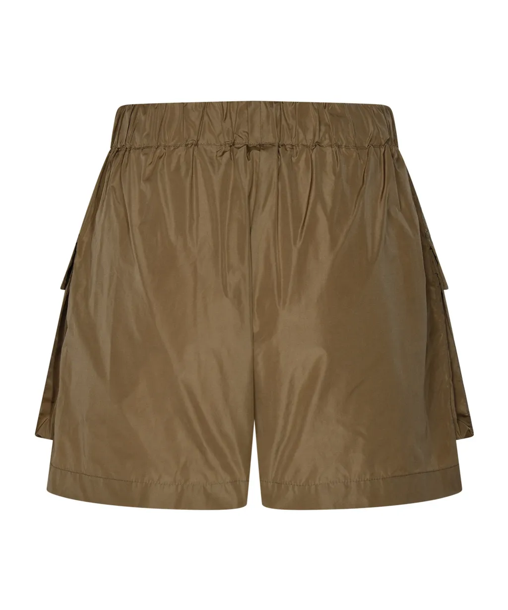High Waist Cargo Shorts