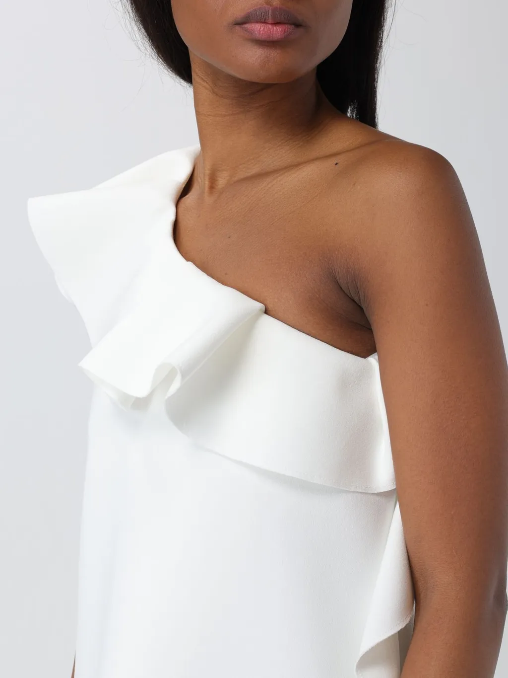 One-Shoulder Ruffled Mini Dress