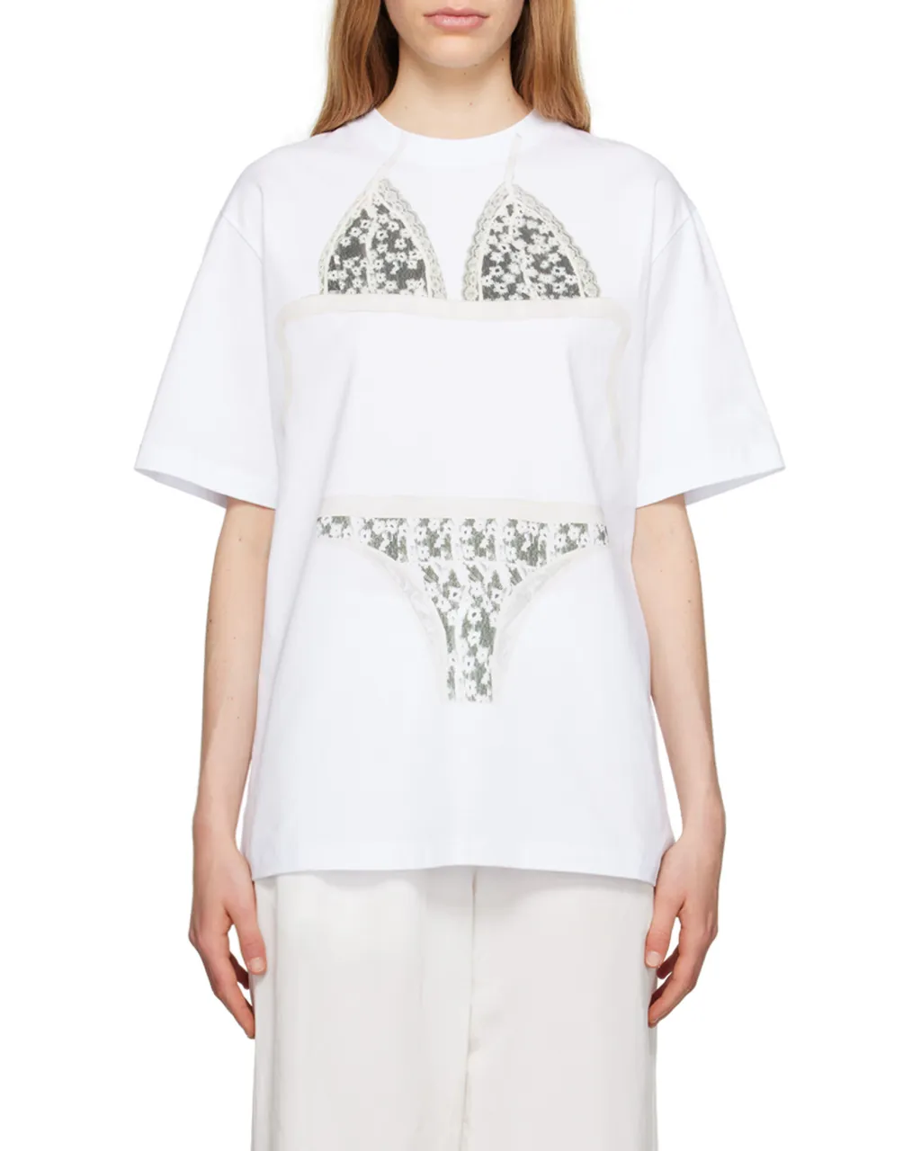 Plain Knitted T-Shirt