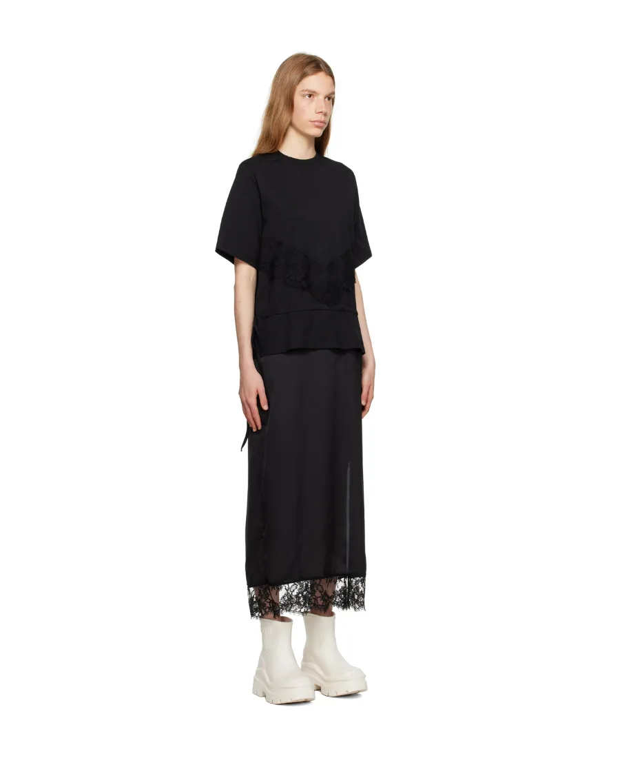 Layered Midi T-Shirt Dress