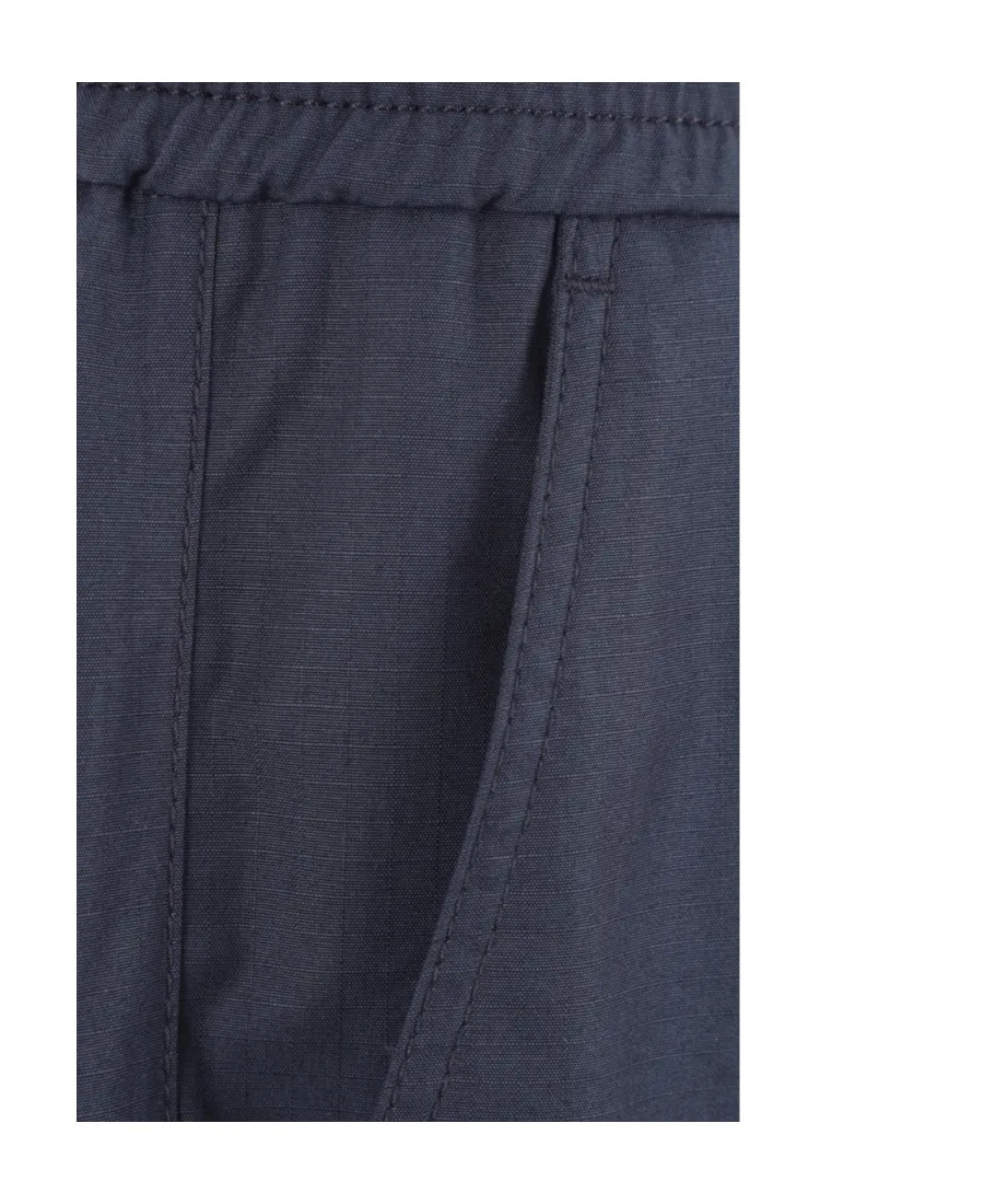 Logo Waistband Straight Leg Trousers