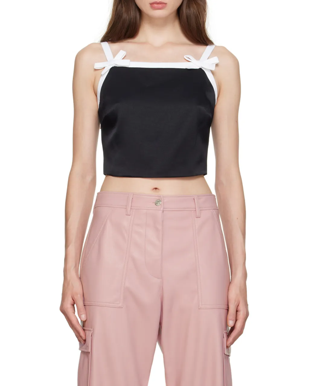 Bow Detailed Cropped Top