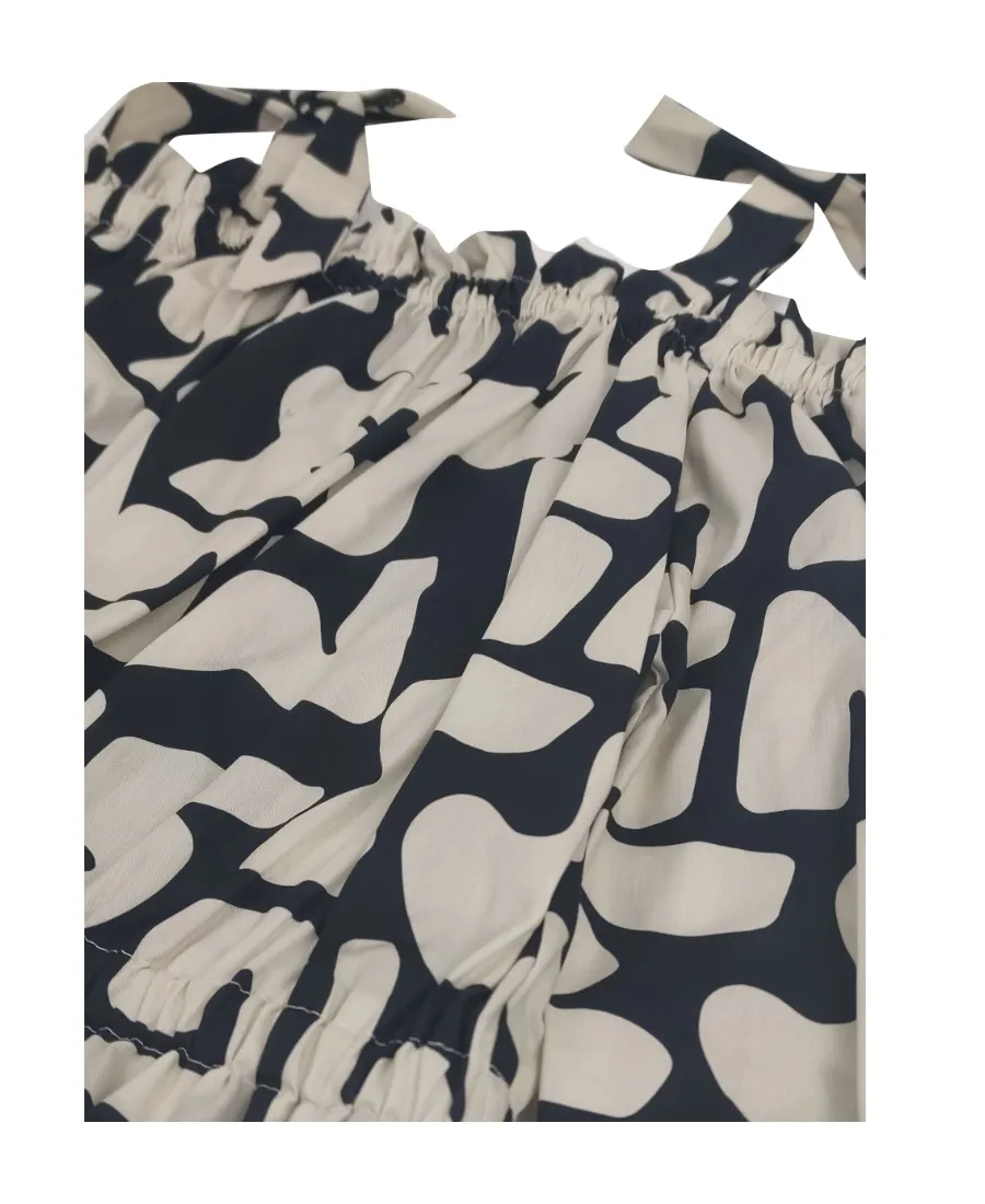 Logo Short-Style Blouse