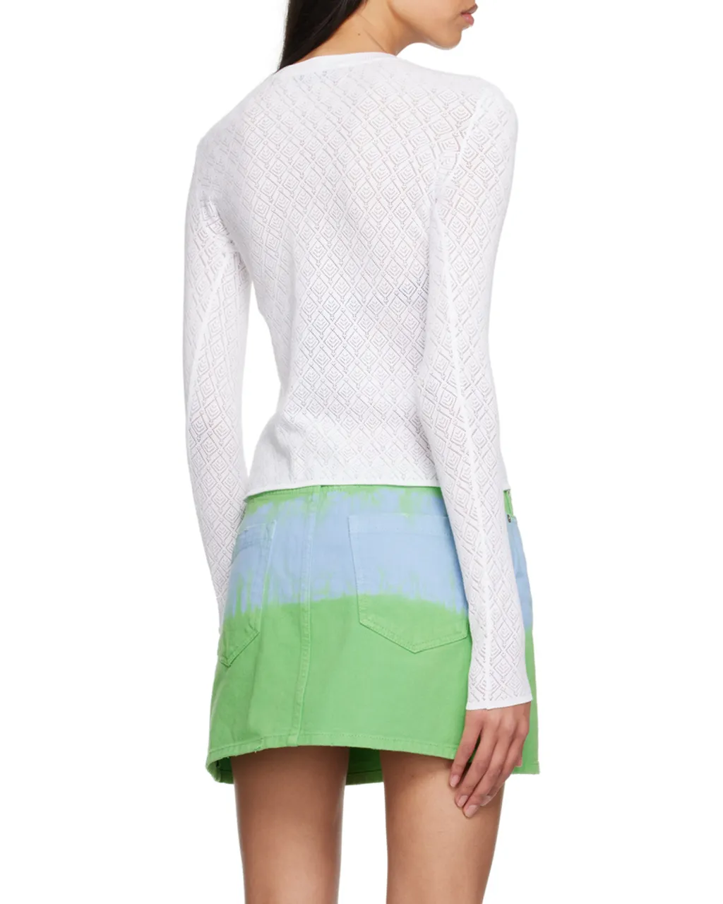 T-Shirt With Round Neck And Long Sleeves