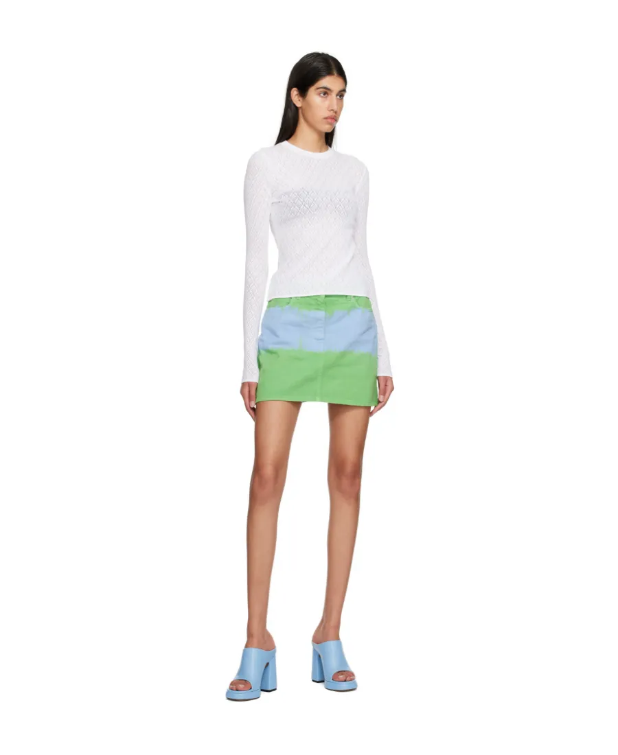 T-Shirt With Round Neck And Long Sleeves
