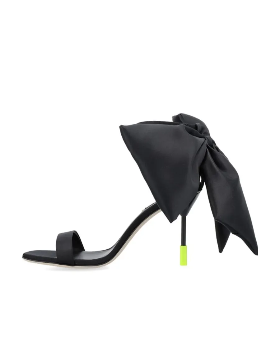Bow-Detail 100Mm Leather Sandals