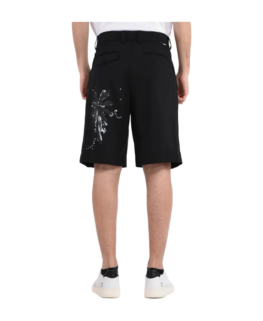 Paint Splash Detail Shorts