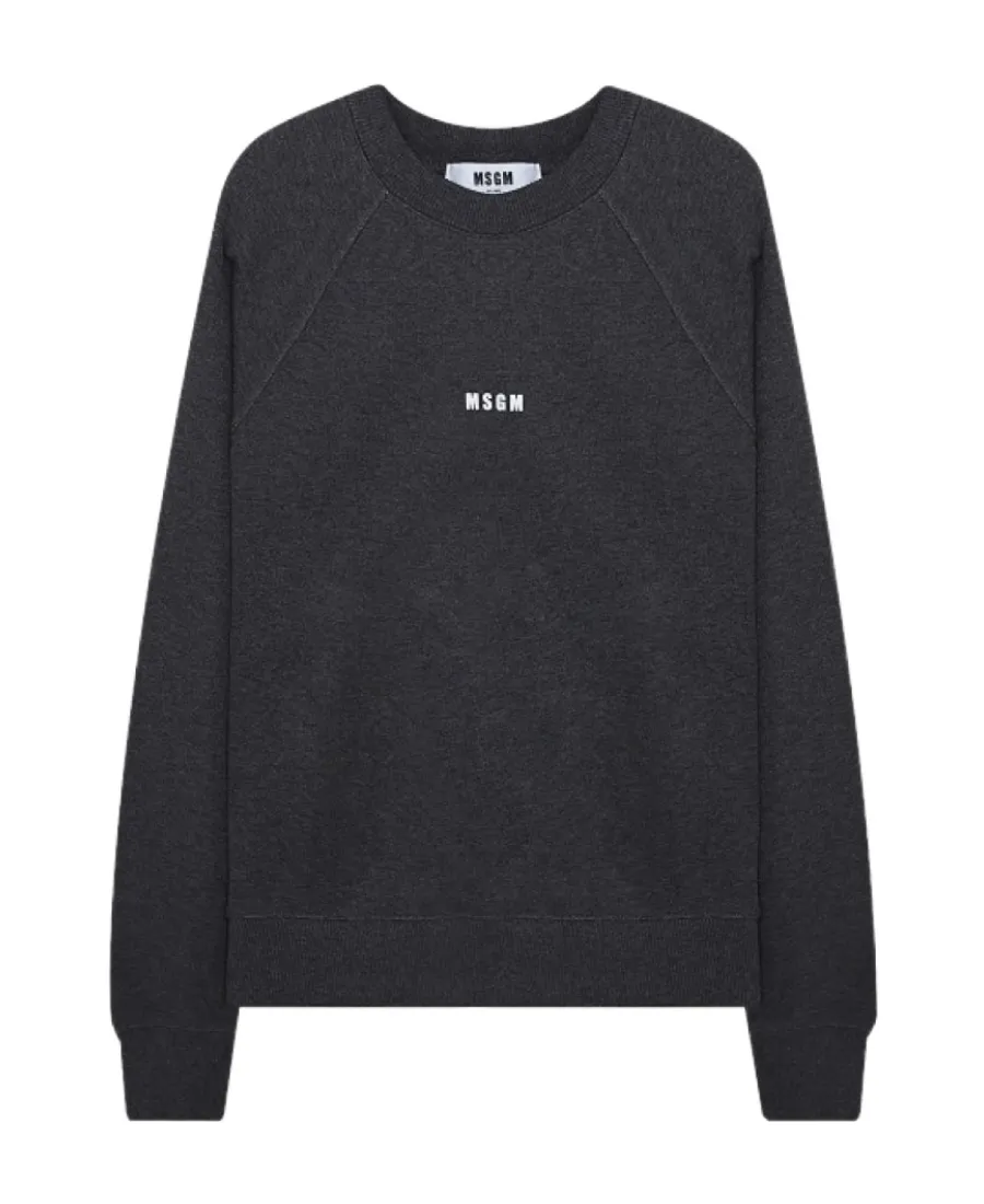 Cotton Embroidered-Logo Sweatshirt