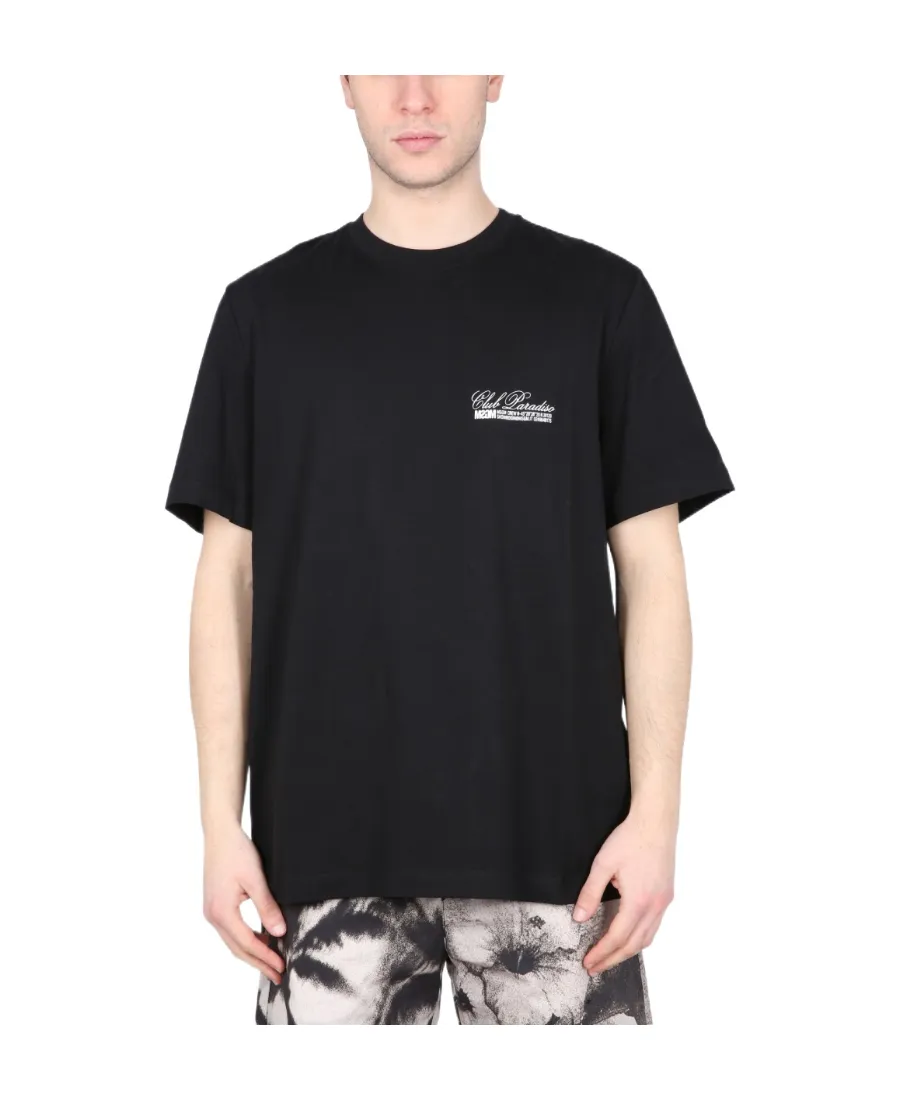 Logo Printed Crewneck T-Shirt