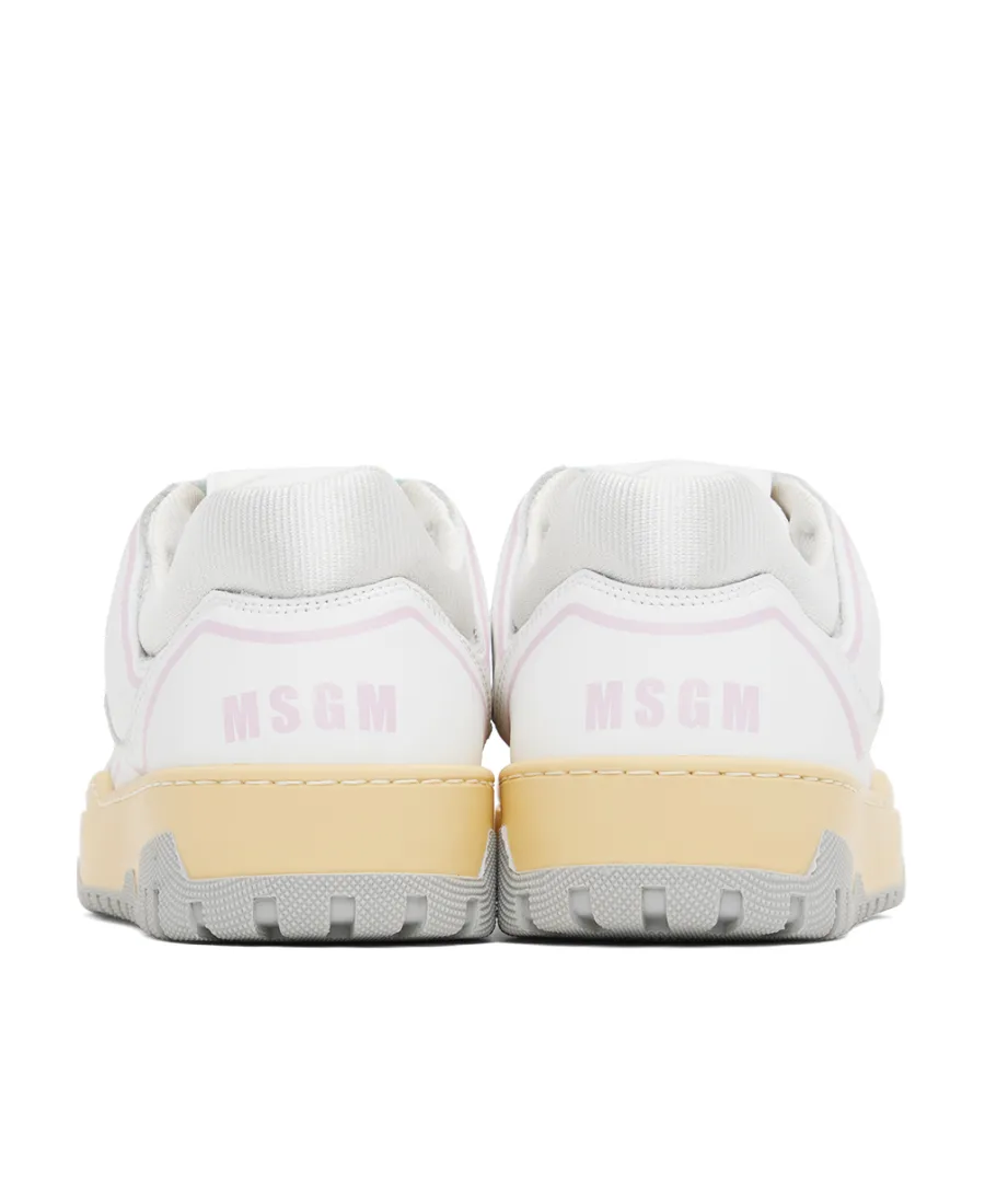 Panelled Low-Top Sneakers