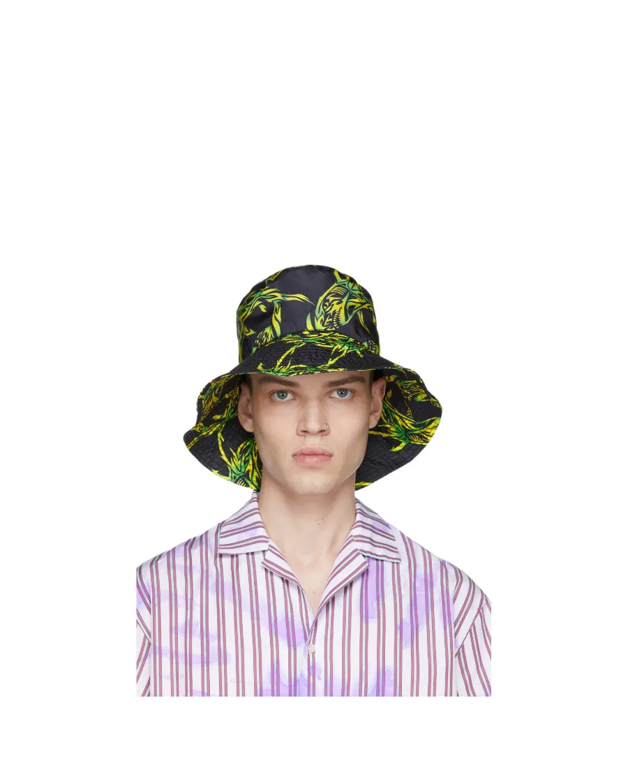 Tribal Shark Print Bucket Hat