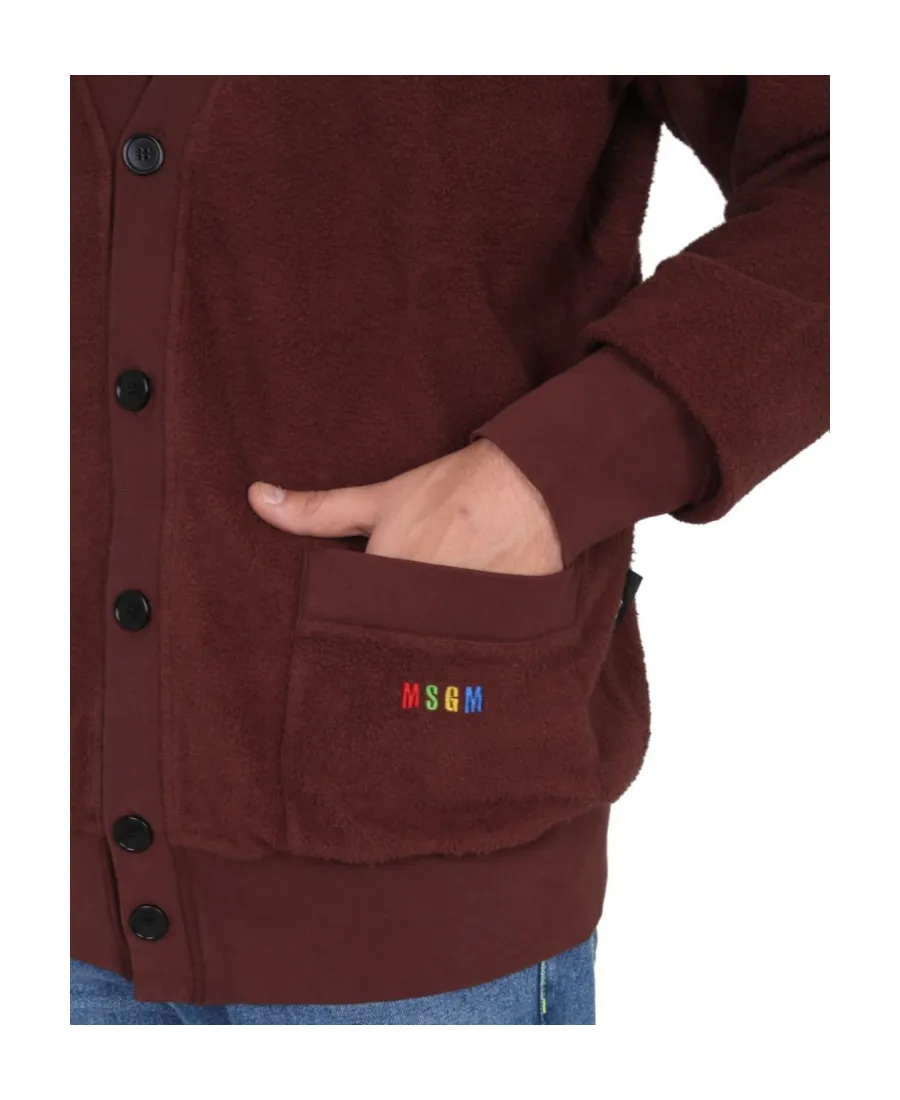 V-Neck Knitted Cardigan