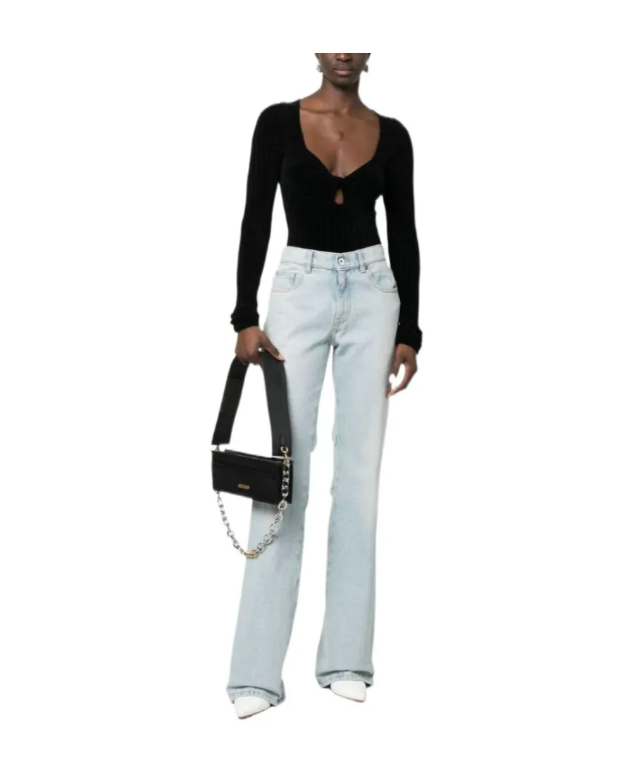 Knot Detailed Slim Fit Top