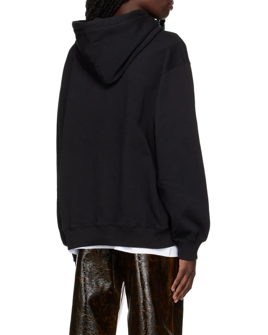 Graphic-Print Drawstring Hoodie