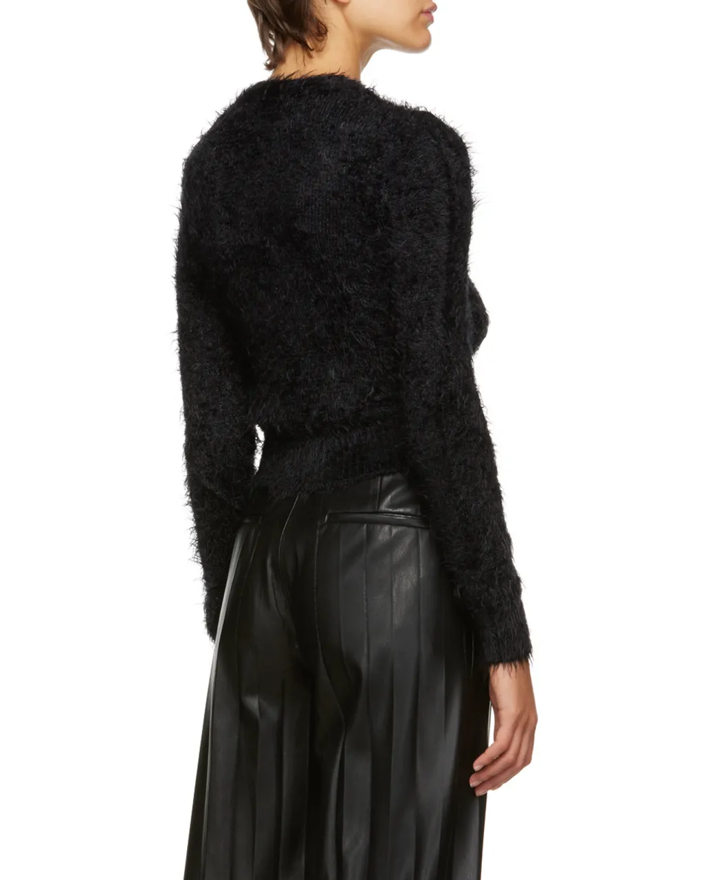 Long-Sleeve Knitted Cardigan