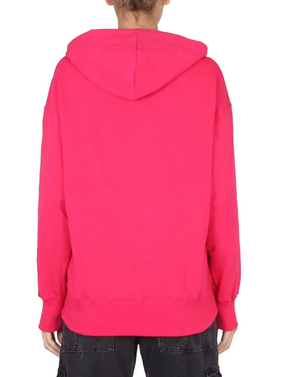 Logo-Print Long-Sleeve Hoodie