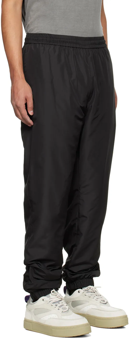Logo Printed Elastic Waist Pants