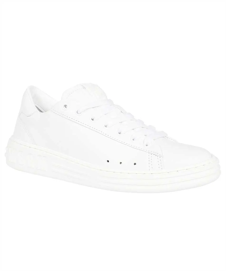 Logo-Detail Leather Sneakers