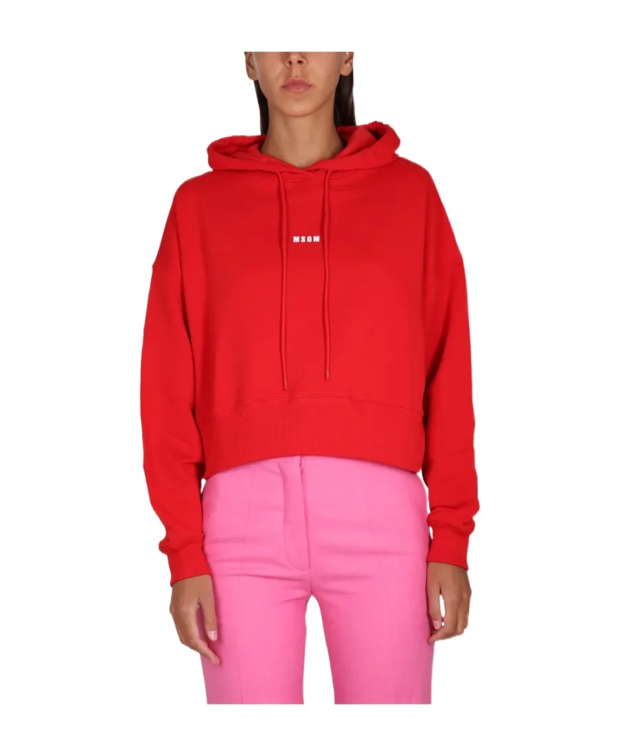Logo-Print Oversized Hoodie