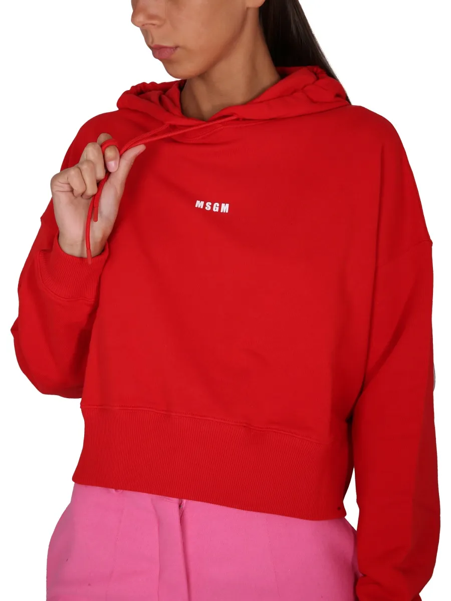 Logo-Print Oversized Hoodie