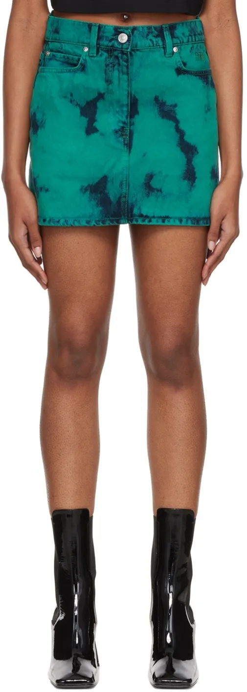 Logo Tie-Dyed Skirt