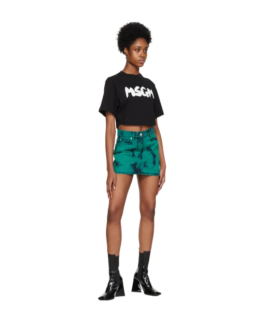 Logo Tie-Dyed Skirt