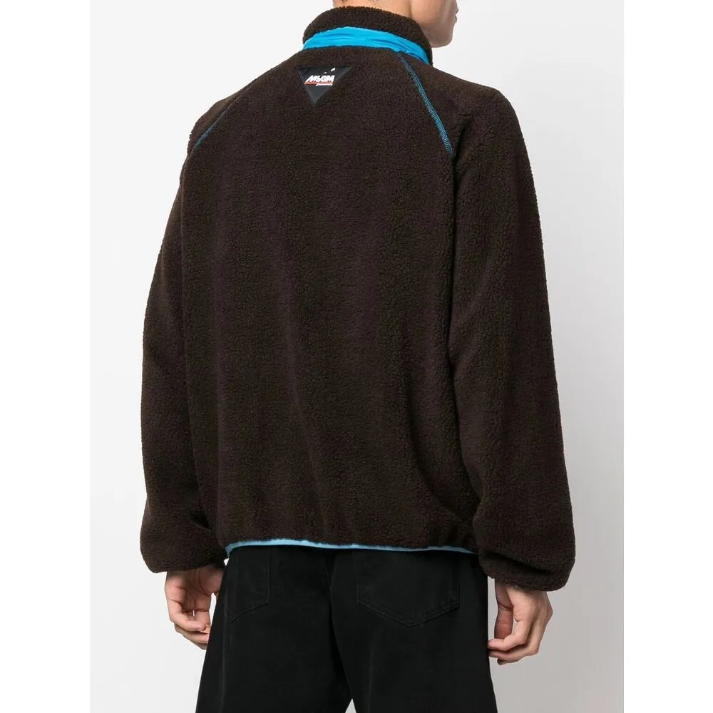 Logo-Patch Zipped Jacket