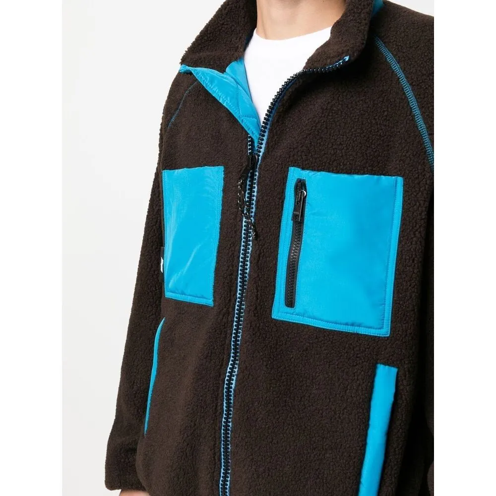 Logo-Patch Zipped Jacket