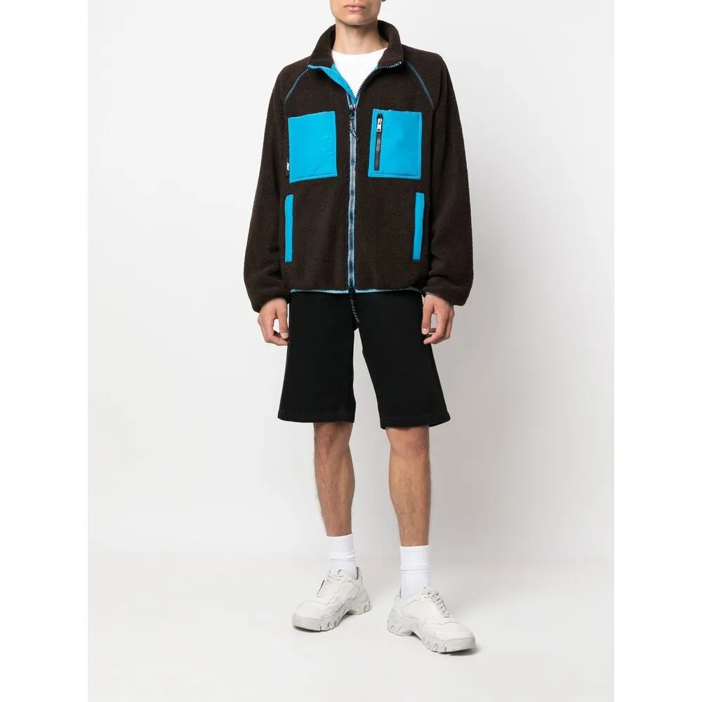 Logo-Patch Zipped Jacket