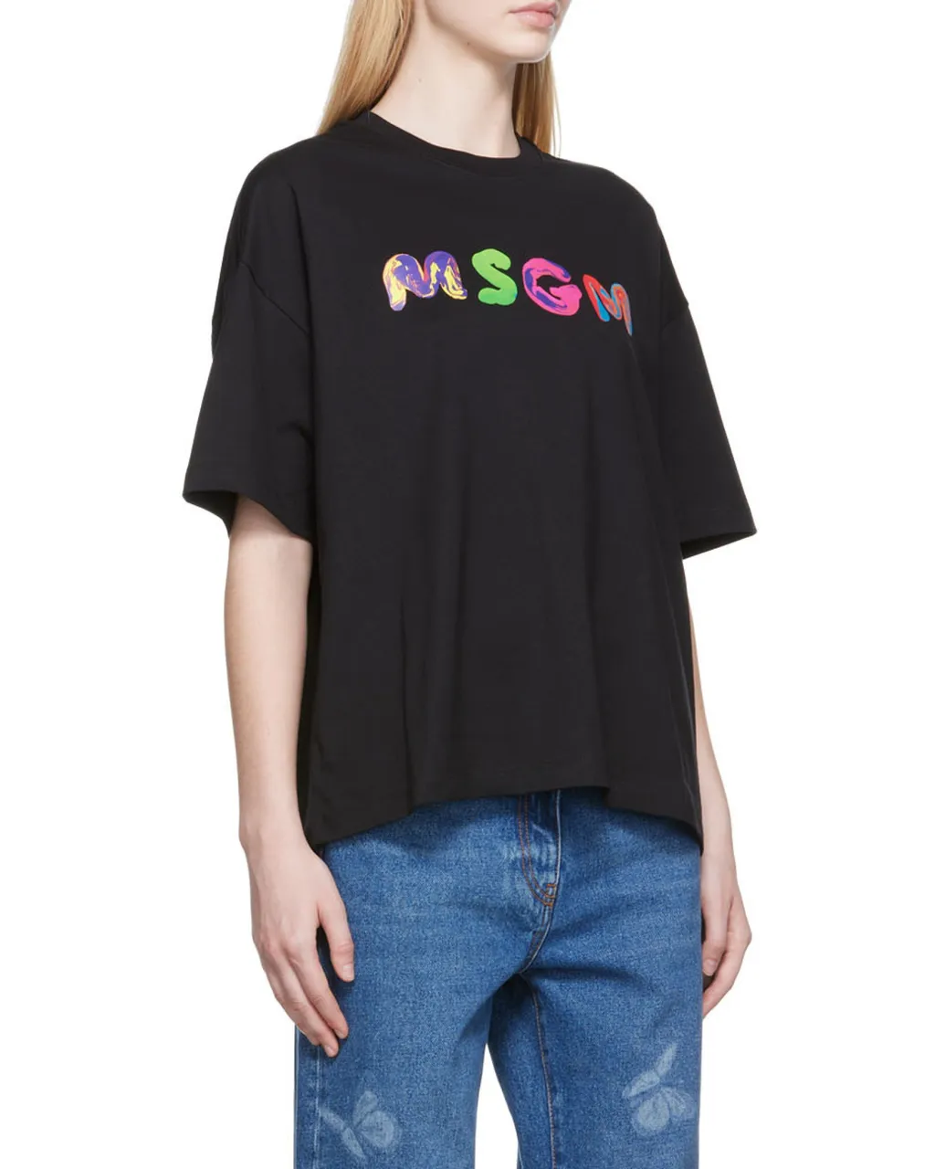 Logo-Print Round-Neck T-Shirt