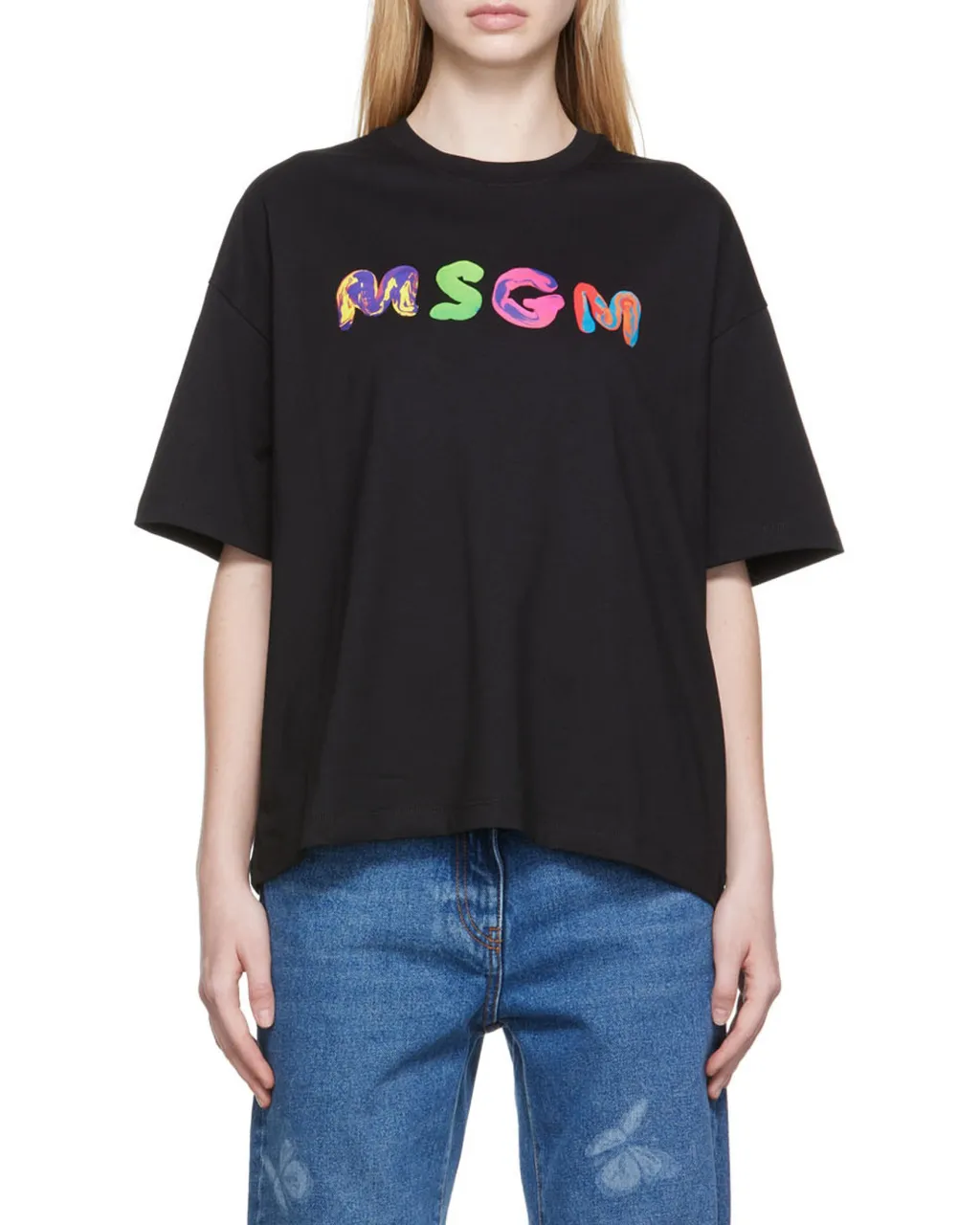 Logo-Print Round-Neck T-Shirt