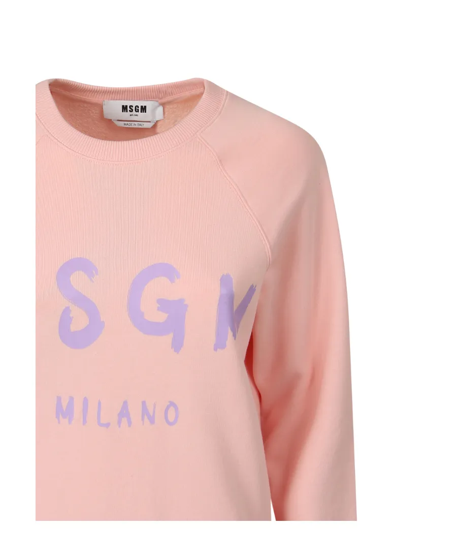Logo Round Neck Sweater