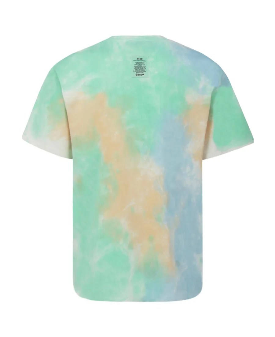 Tie-Dyed Crewneck T-Shirt