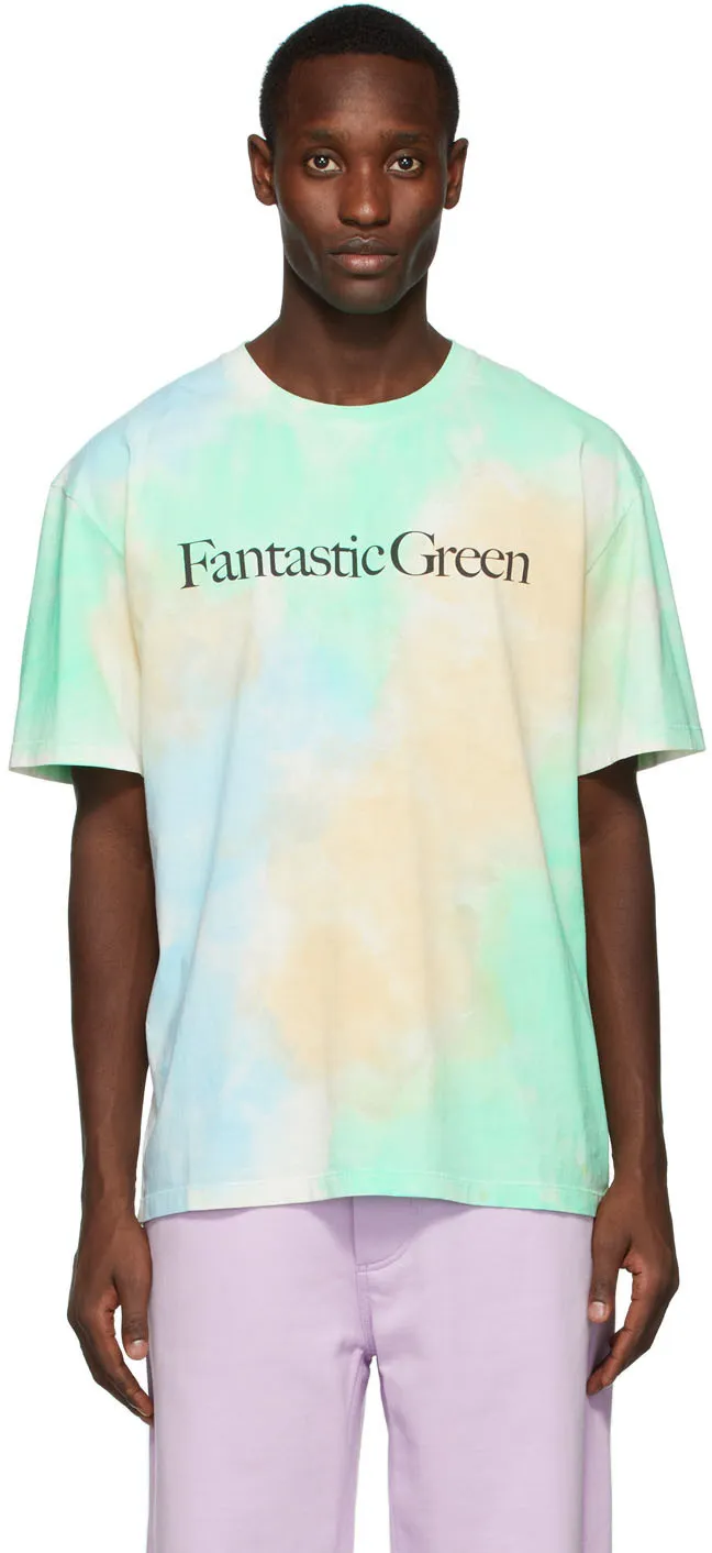 Tie-Dyed Crewneck T-Shirt