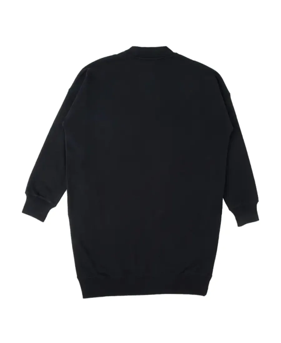 Logo Details Sweater-Style Dress